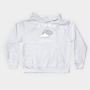 NEPHOPHILIA - The Love of Clouds Kids Hoodie